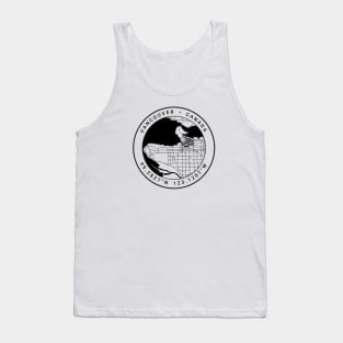 Vancouver Map Tank Top